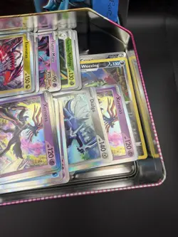 Pokemon Card Bulk lot 450 HOLO REVERSE HOLO ONLY + 3 ULTRA RARE EX In TIN - Image 1
