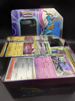 Pokemon Card Bulk lot 450 HOLO REVERSE HOLO ONLY + 3 ULTRA RARE EX In TIN - Image 2
