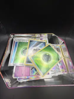 Pokemon Card Bulk lot 450 HOLO REVERSE HOLO ONLY + 3 ULTRA RARE EX In TIN - Image 3
