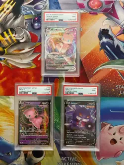 Pokemon Card Lot PSA Lot Full Art Alt Art Fusion Strike Mew Gengar - Image 1