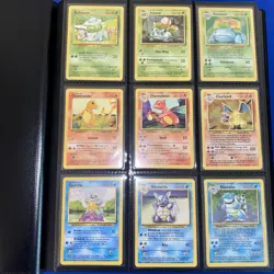 Original 151 Pokemon Cards 1999 [NM-LP] 100% Complete Set + Ancient Mew + 1st Ed - Image 1