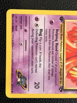 Sabrina's Jynx 57/132 Gym Challenge Regular First Edition Pokemon Card Nm Wotc - Image 3