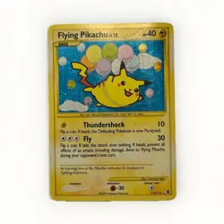Pokemon Flying Pikachu Secret Rare Card 113/111 Basic 2009 Nintendo - Image 1