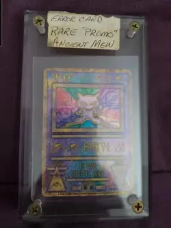 RARE Pokemon Ancient Mew ERROR Card Mint - Image 1