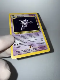 Pokemon TCG Haunter Fossil Holo Rare 6/62 English 1999 WOTC Card Unlimited - Image 3