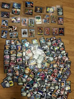 DBZ CCG MAJIN BUU SAGA HOLO FOIL Rare Dragon Ball Z Score TCG Card LOT 2003 - Image 1