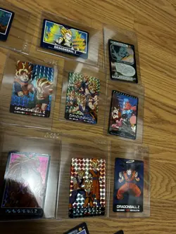 DBZ CCG MAJIN BUU SAGA HOLO FOIL Rare Dragon Ball Z Score TCG Card LOT 2003 - Image 3