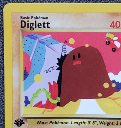 1st Edition Diglett - Team Rocket - #52/82 - Vintage Pokemon Card 2000 WOTC - Image 2