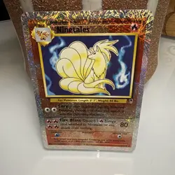 Ninetales Reverse Holo Rare Legendary Collection 17/110 2002 Pokemon TCG Card - Image 1