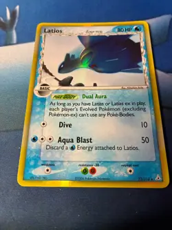 Latios Delta Species 12/110 2006 EX Holon Phantoms Pokemon TCG Card Holo RARE NM - Image 5