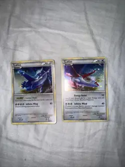 Latios HGSS11 Cosmos Holo Promo - NM Pokemon Card And Latias (2 for 1) - Image 2