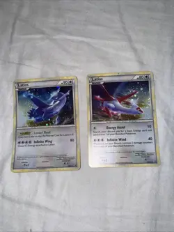 Latios HGSS11 Cosmos Holo Promo - NM Pokemon Card And Latias (2 for 1) - Image 3