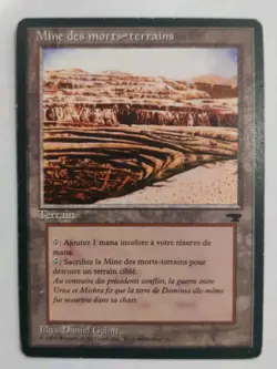 MTG Magic - 1x Strip Mine (Fbb - French Renaissance) - Image 1