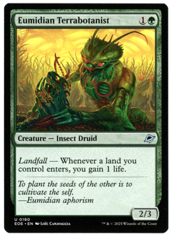 Eumidian Terrabotanist - 0180 - Edge of Eternities - MTG - NM Ships Now - Image 1