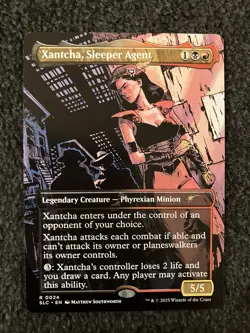 Magic The Gathering MTG - Xantcha, Sleeper Agent - Secret Lair Countdown Kit - Image 1