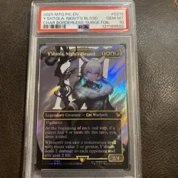 PSA 10 Magic the Gathering Yshtola Nights Blessed Surge Foil 215 Final Fantasy - Image 1