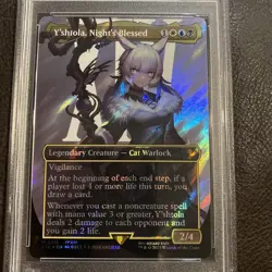 PSA 10 Magic the Gathering Yshtola Nights Blessed Surge Foil 215 Final Fantasy - Image 2