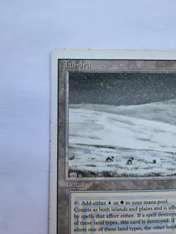 Magic: The Gathering MTG Tundra 3rd Edition Rare Dual Land - Lightly Played - Image 2