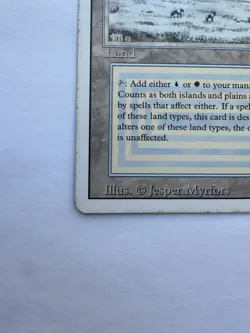 Magic: The Gathering MTG Tundra 3rd Edition Rare Dual Land - Lightly Played - Image 3