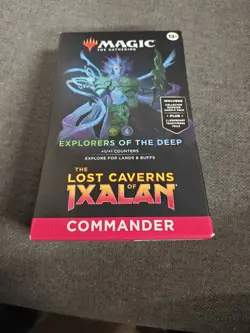 Magic The Gathering Lost Caverns of Ixalan Explorers of the Deep Commander Deck - Image 1