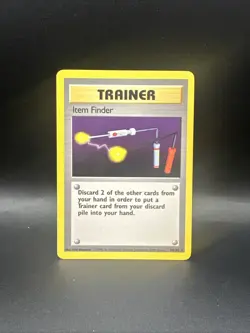 1999 Pokemon TCG Trainer Item Finder Base Set 74/102 Rare Regular Unlimited - Image 1