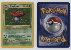 Vileplume Holo Pokemon Jungle #15 1999 - Image 3