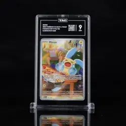 TAG 9 MINT Minun #194/182 2023 Pokemon Scarlet & Violet Paradox Rift - Image 1
