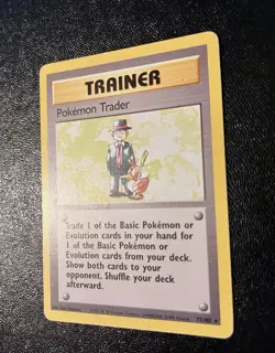 Pokemon Trader Rare 77/102 Base Set Pokemon NM WOTC - Image 3