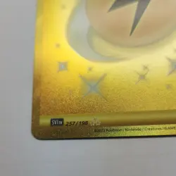 Pokemon Basic Lightning Energy SV01 Scarlet & Violet 257/198 Secret Rare Holo - Image 3