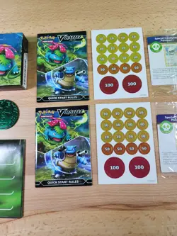 Pokemon TCG: V Battle Decks Blastoise & Venusaur - 2 Theme Decks Complete - Image 3