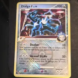Pokemon Dialga G 007/127 League Promo Reverse Holo NM - Image 1