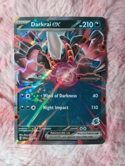Polemon TCG Darkrai ex SVP 110 Black Star Promo Battle Academy 2024 - Image 1