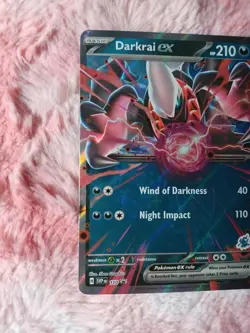Polemon TCG Darkrai ex SVP 110 Black Star Promo Battle Academy 2024 - Image 2
