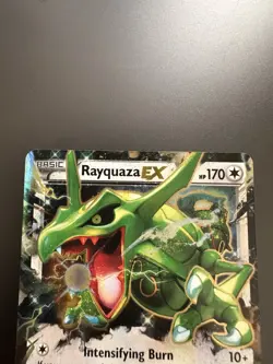 Pokemon Rayquaza EX 75/108 Roaring Skies Ultra Rare Holo 170 HP English 2015 - Image 3