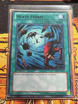 LP | Rare Heavy Storm BP01-EN038 Battle Pack: Epic Dawn 1st Edition - Image 1