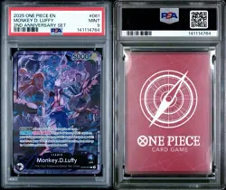 PSA 9 2025 ONE PIECE ENGLISH VERSION 2ND ANNIVERSARY SET MONKEY D. LUFFY 061 - Image 3
