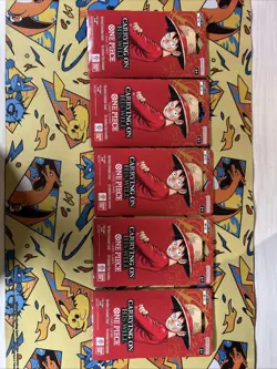 One Piece OP-13 Carrying On His Will Sleeved Booster Packs Lot of (5) - Image 2