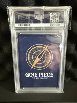 PSA 10 GEM MINT - ENG One Piece OP12-030 Dracule Mihawk OP14-EB 04 SP Alt Art SR - Image 2