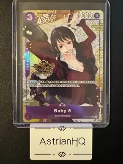 One Piece Chinese 3rd Anniversary Exclusive Baby 5 OP10-076 UC Alt Art - Image 3