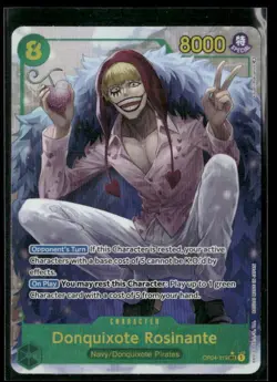 Kingdoms of Intrigue #OP04-119 Donquixote Rosinante (Alternate Art) - Image 1