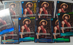 One piece Monkey D.Luffy P-055 Live Action Premium English Card Foil NM - X10 - Image 1