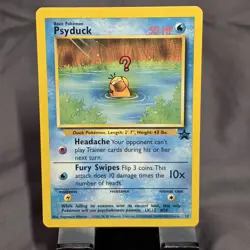 Pokemon Card - Psyduck WOTC Black Star League Promo #20 Rare - Image 1