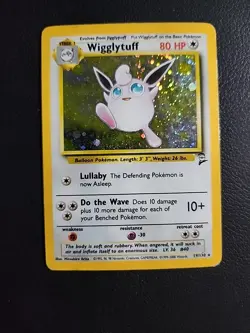 Wigglytuff - 19/130 - 2000 Base Set 2 Holo WOTC Pokemon Card - HP - Image 1