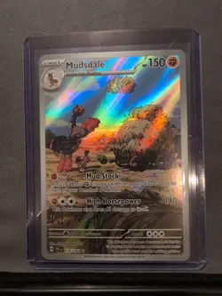 Mudsdale 175/162 Illustration Rare Temporal Forces Pokemon TCG Card NM Condition - Image 1