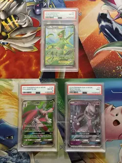 Pokemon Card Lot PSA Lot Full Art Alt Art Mewtwo Sceptile - Image 1