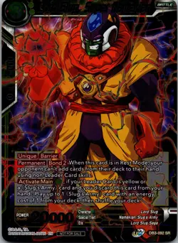 Lord Slug, Super Namekian DB3-092 Promotion Cards Promo NM - Image 1