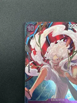 [NM] Monkey.D.Luffy ONE PIECE Card Japanese P-041 1st ANNIVERSARY Promo 20F27 - Image 4