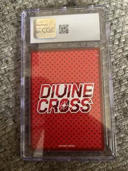 Hikari Harem Kingdom Promo Japanese TCG Trading Card Divine Cross 01-37 CGC 8 - Image 2