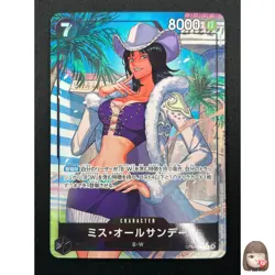 [NM] Ms. All-Sunday ONE PIECE Card OP14-084 Parallel The Azure Sea's Seven 20F24 - Image 1