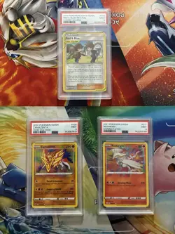 Pokemon Card Lot PSA Lot Full Art Alt Art Reshiram Zamazenta - Image 1